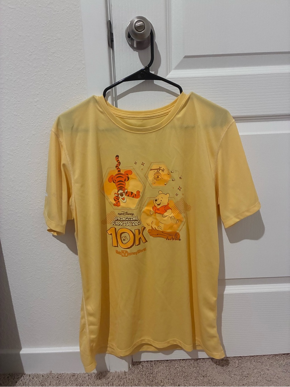 Yellow Winnie the Pooh 10K Graphic Tee